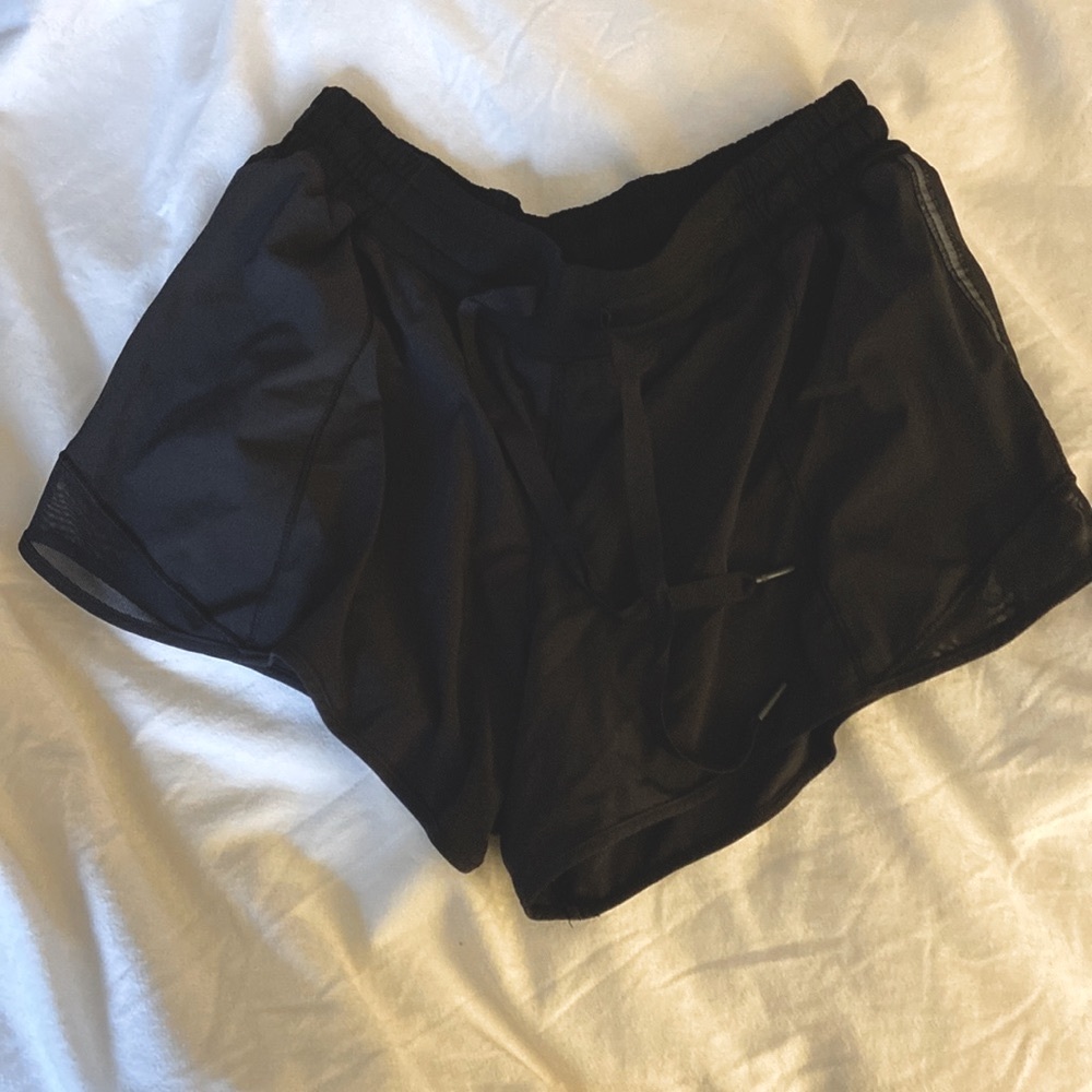 Lululemon Hotty Hot Short in Black 10 Tall
